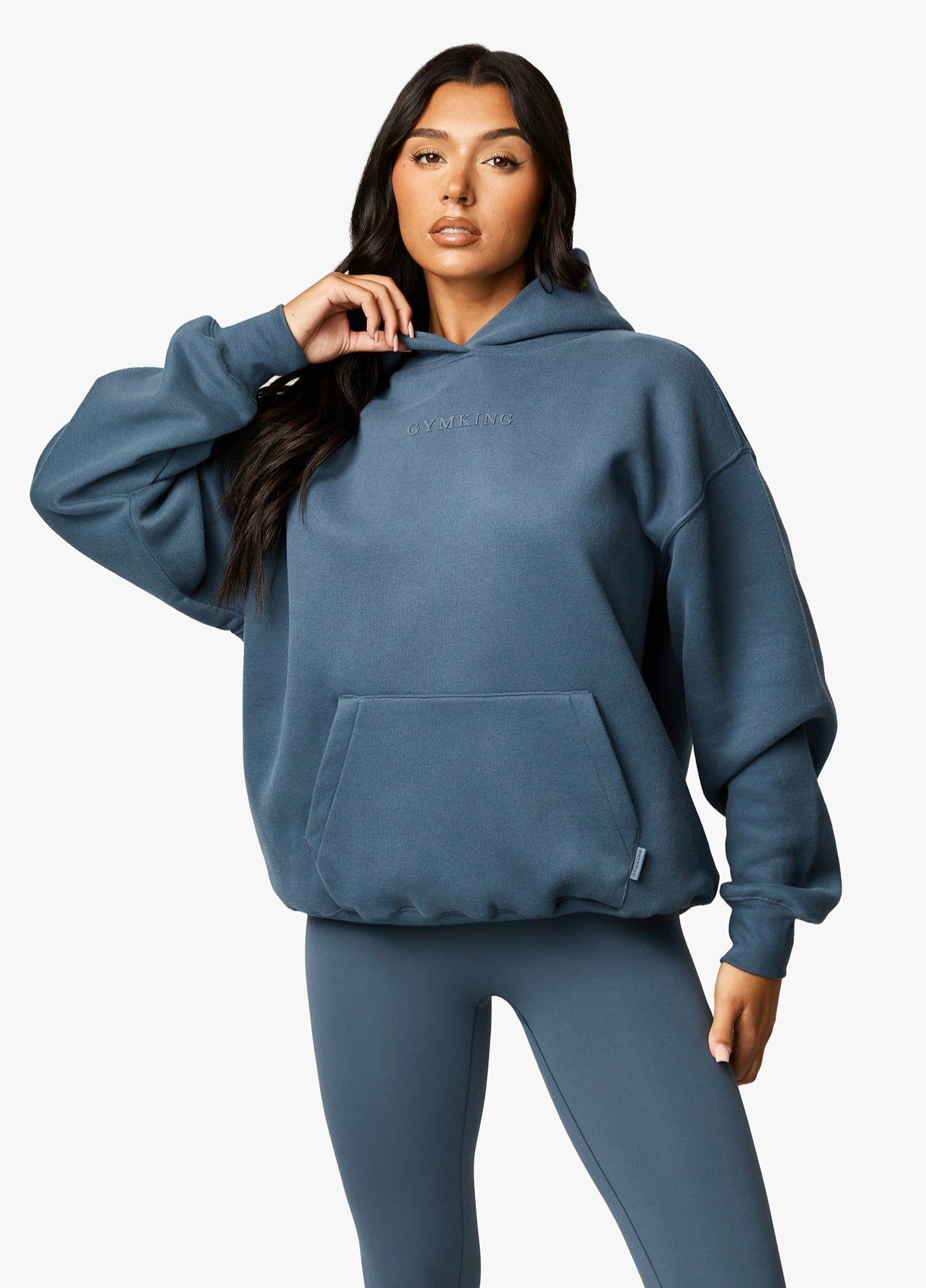 Gym King Luxe Hood - Twilight Blue Luxe sold by The Gym King