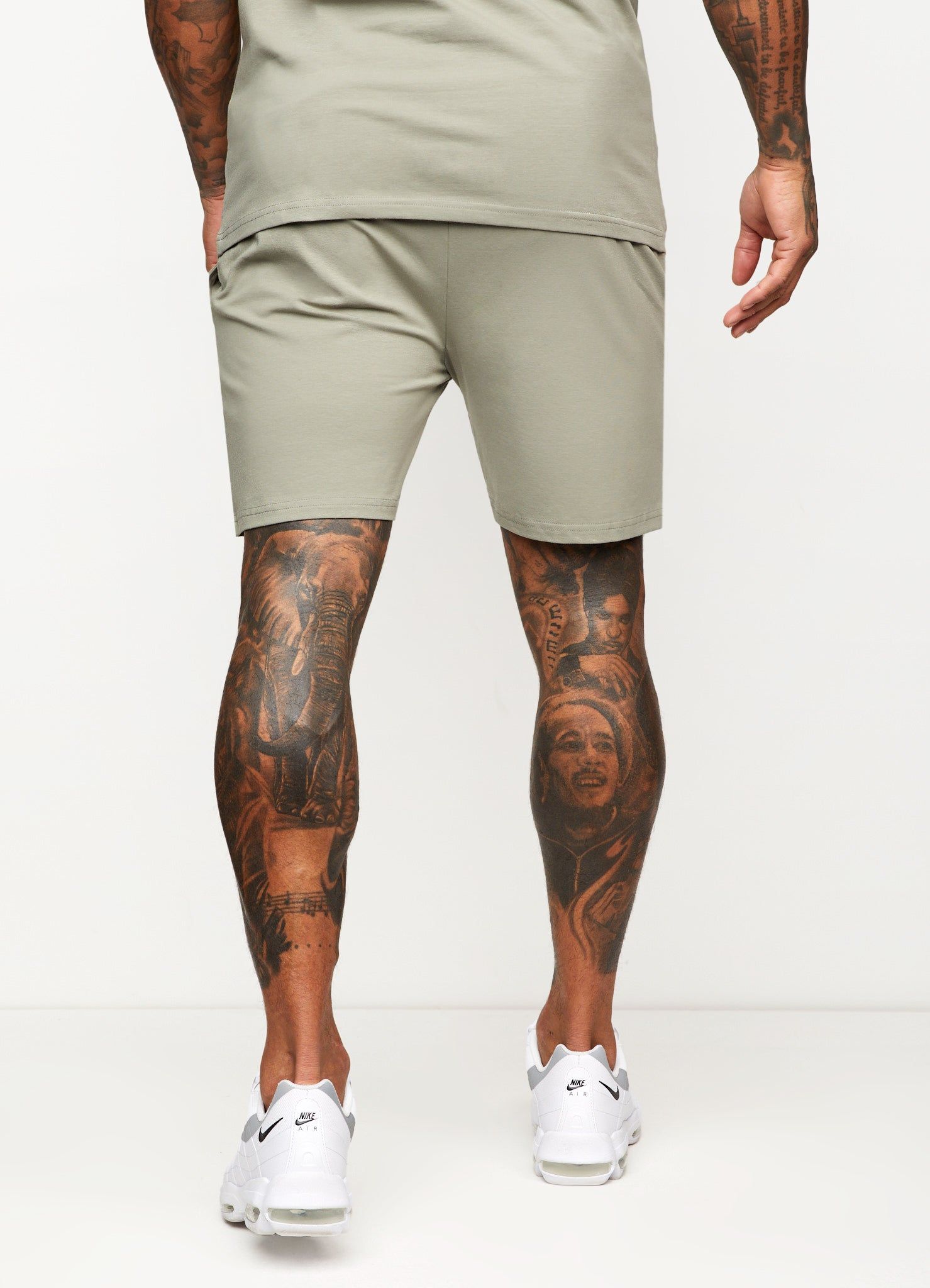 Gym King Pro Jersey Short - Soft Khaki sold by The Gym King product image thumbnail 7