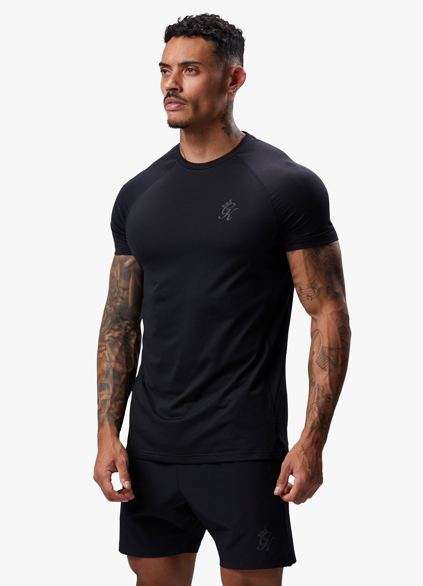 Gym King Training Division Tee - Black sold by The Gym King product image thumbnail 3