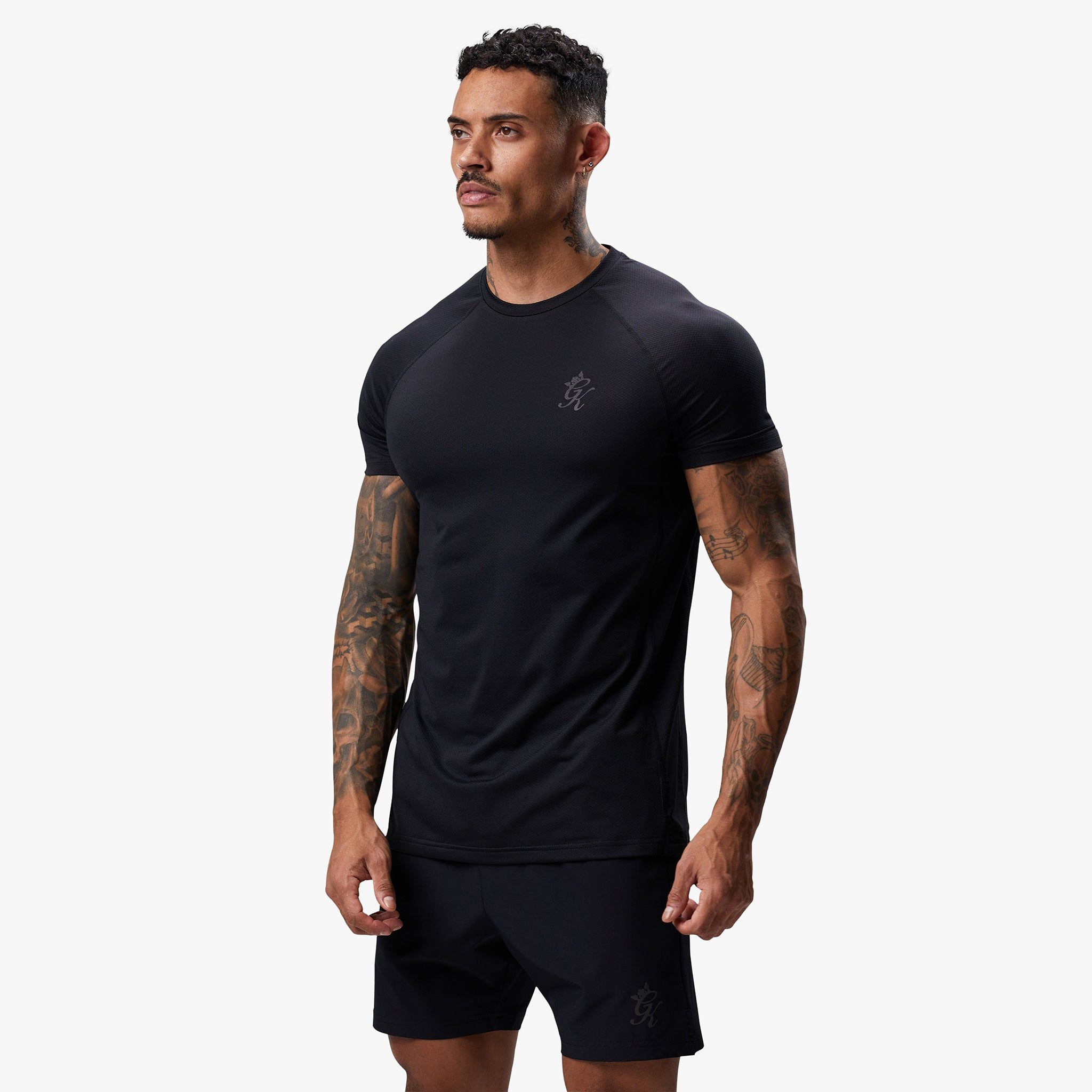 Gym King Training Division Tee - Black sold by The Gym King product image thumbnail 2