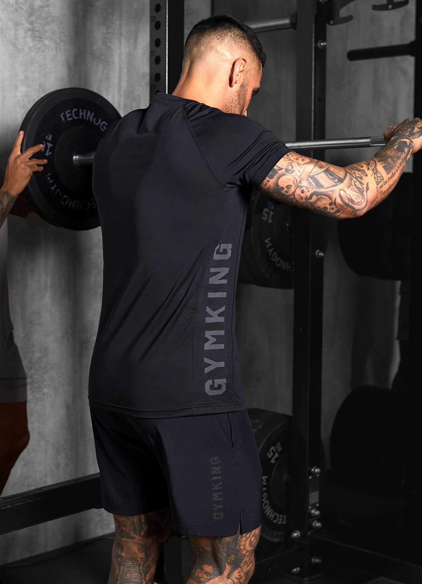 Gym King Training Division Tee - Black sold by The Gym King