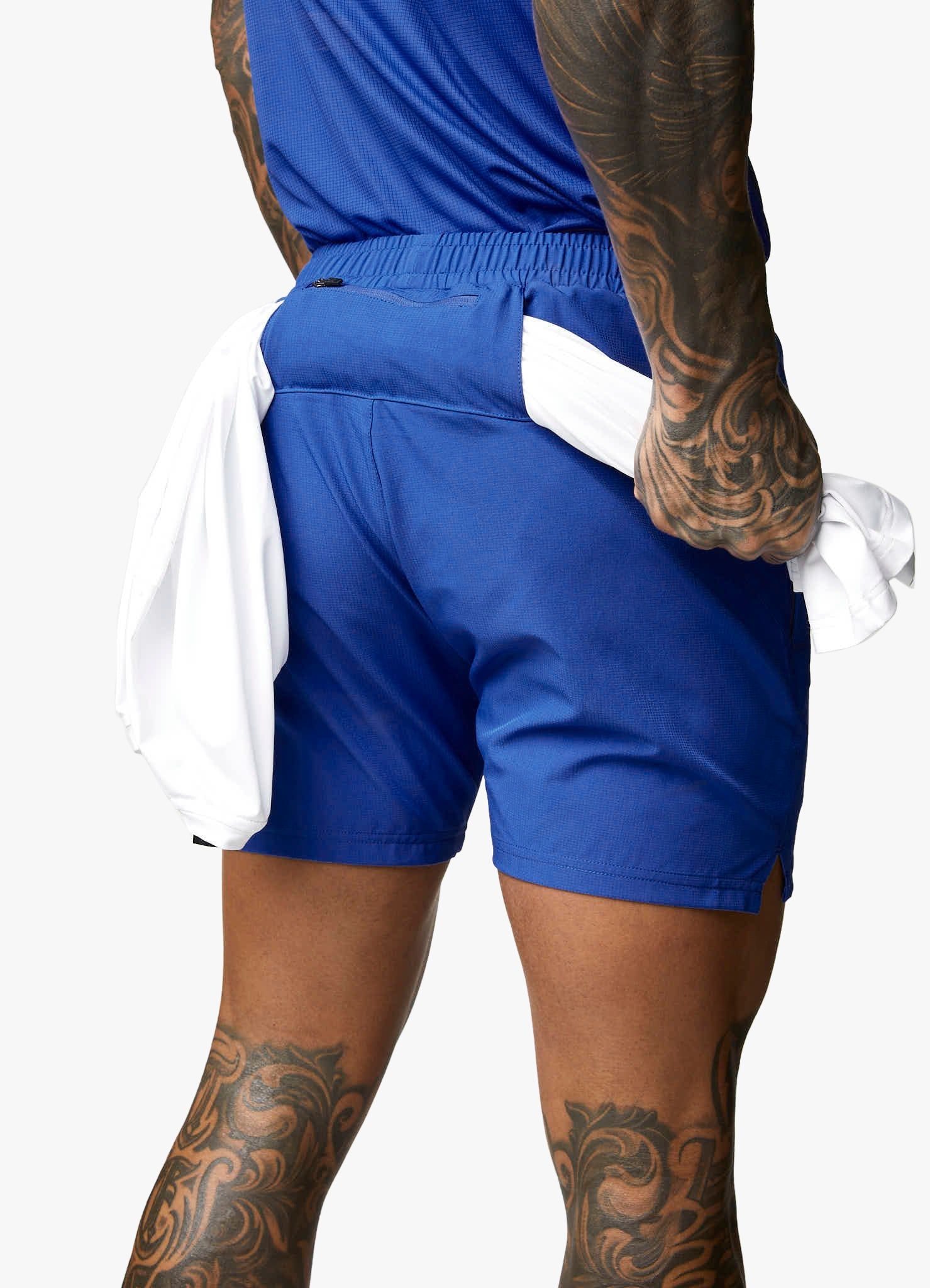 Gym King Uprising Short - Electric Blue sold by The Gym King product image thumbnail 12