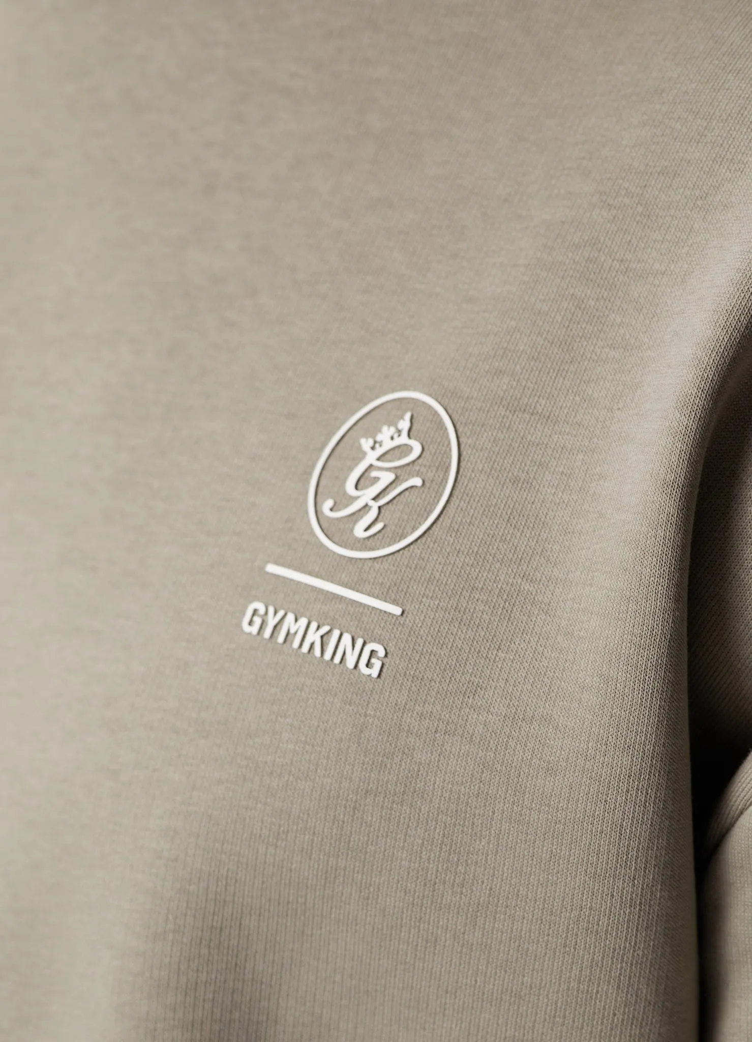 Gym King Aventus Drop Shoulder Crew - Taupe sold by The Gym King product image thumbnail 4