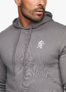 Gym King Fundamental Fleece Hood - Dark Grey sold by The Gym King
