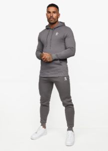 Gym King Fundamental Fleece Hood - Dark Grey sold by The Gym King