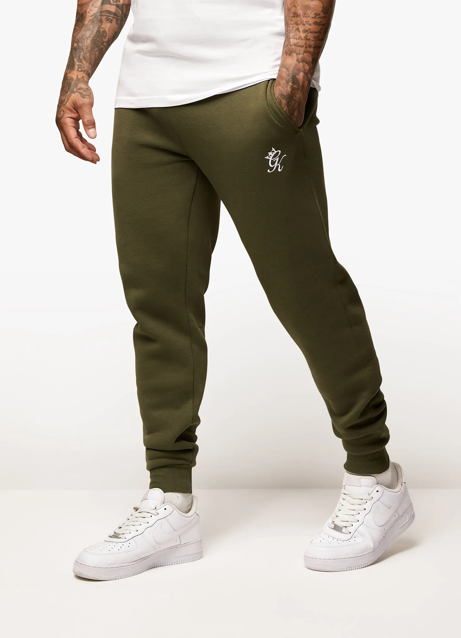 Gym King Fundamental Fleece Jogger - Olive sold by The Gym King