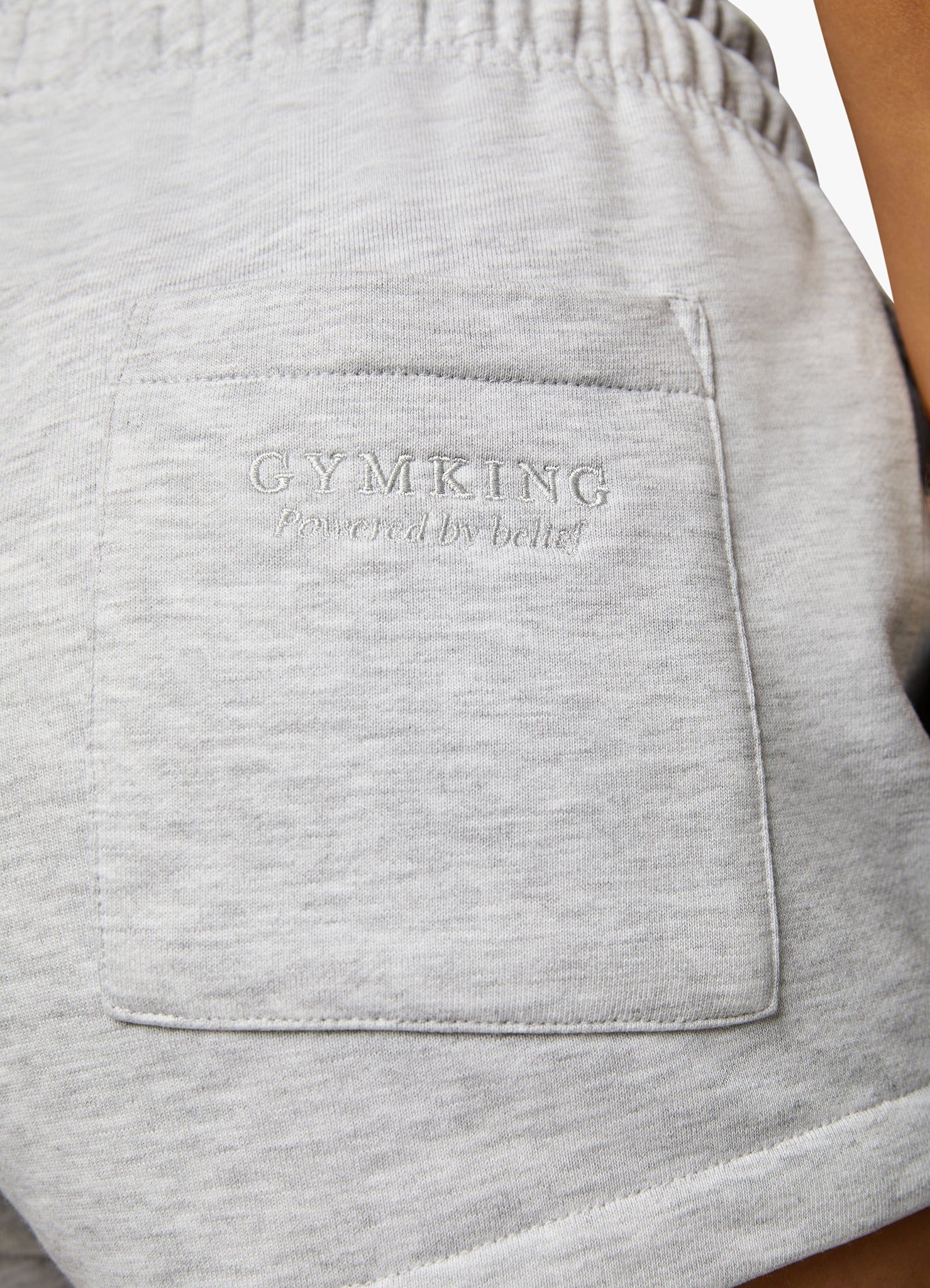 Gym King Varsity Short - Snow Marl sold by The Gym King product image thumbnail 11