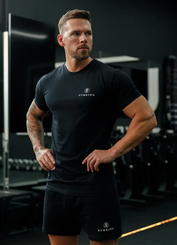 Gym King Pro Classic Tee - Black sold by The Gym King