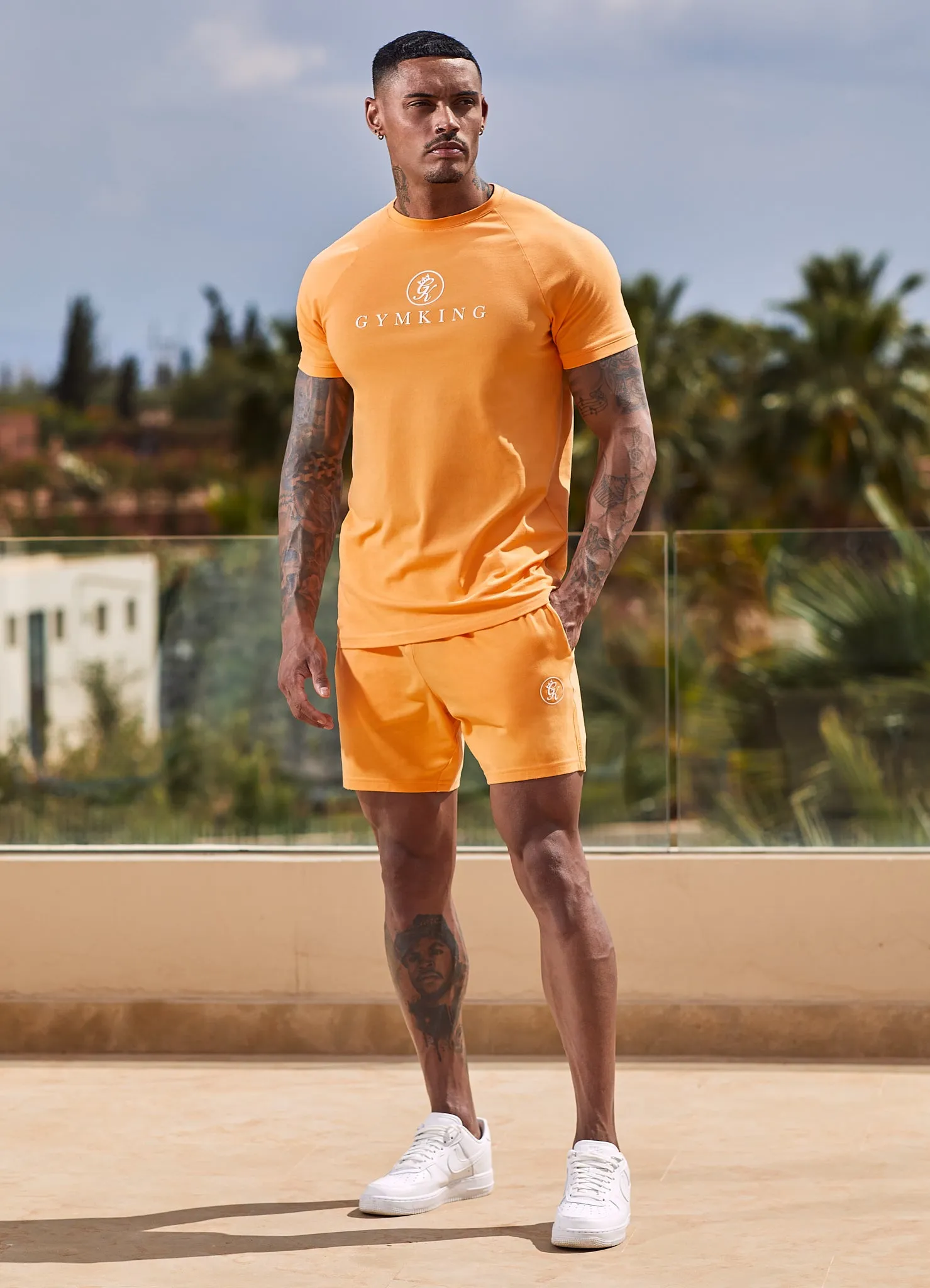 Gym King Pro Jersey Tee - Apricot sold by The Gym King product image thumbnail 5
