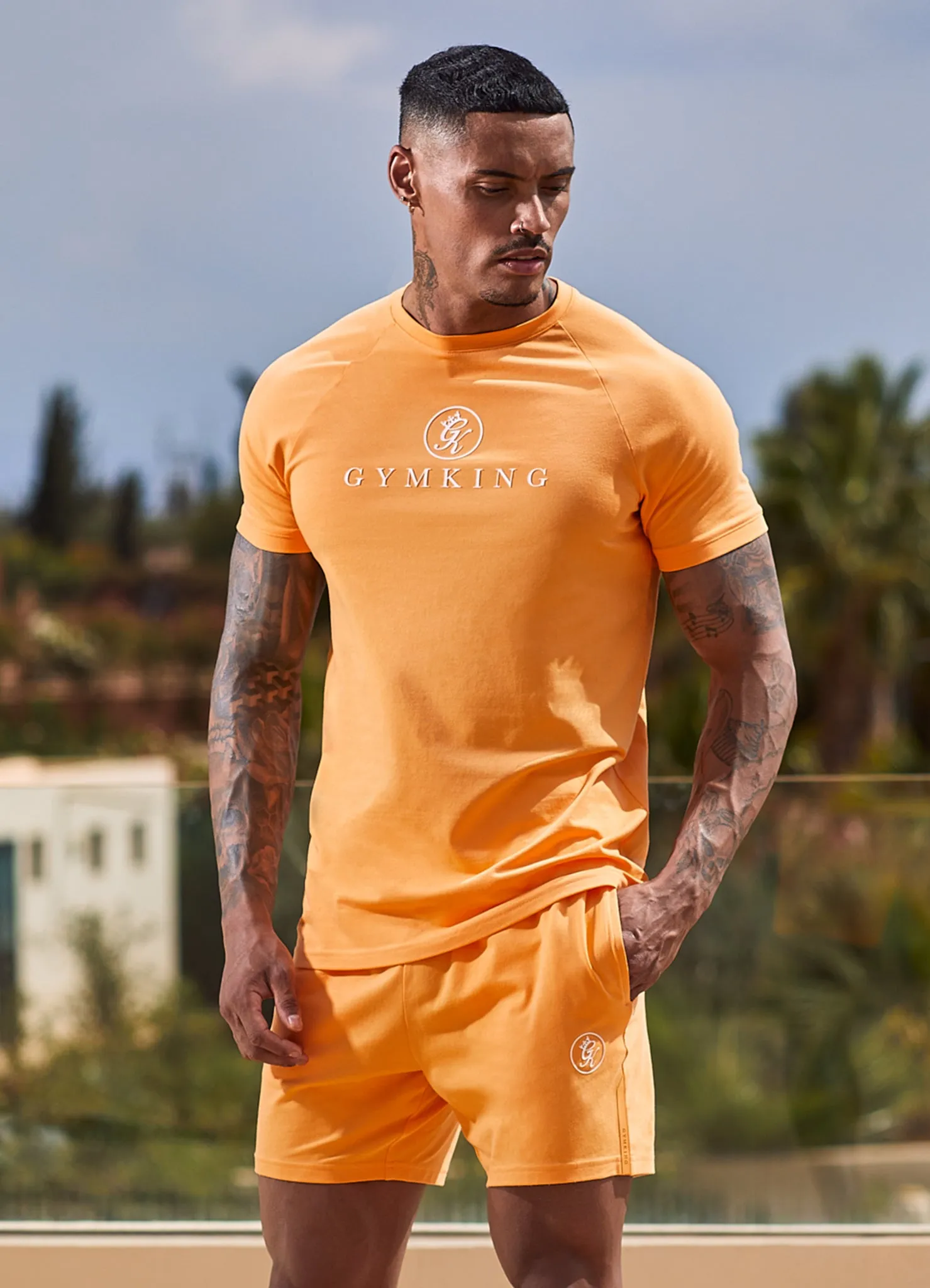 Gym King Pro Jersey Tee - Apricot sold by The Gym King product image thumbnail 4