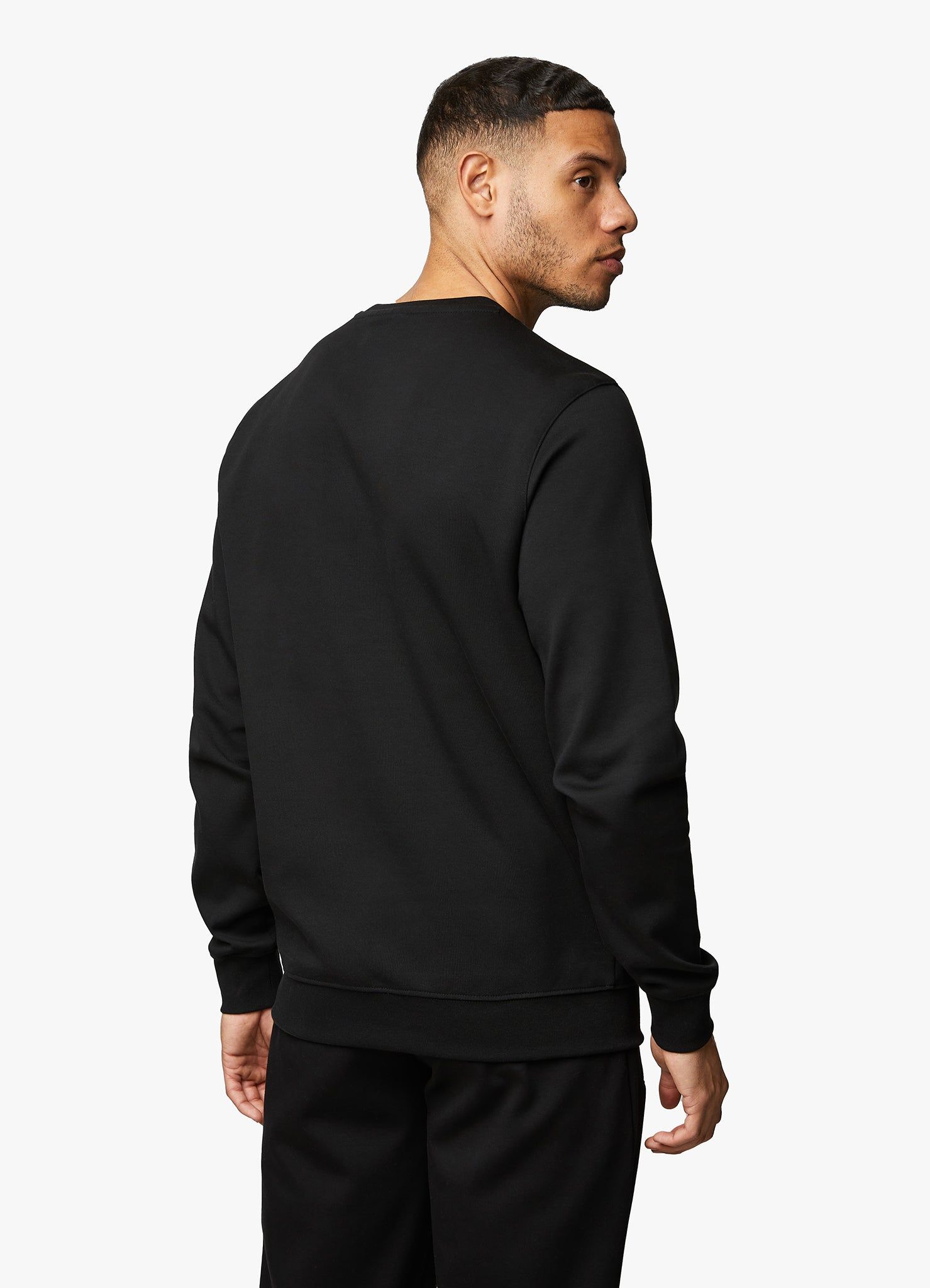 Gym King Linear Print Crew Tracksuit - Black sold by The Gym King product image thumbnail 7