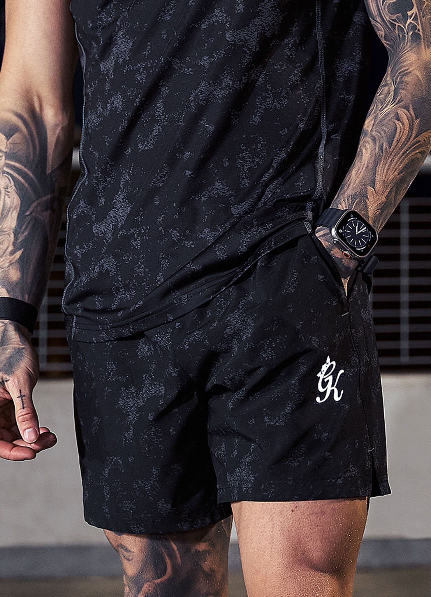 Gym King Inception Short - Black sold by The Gym King product image thumbnail 3