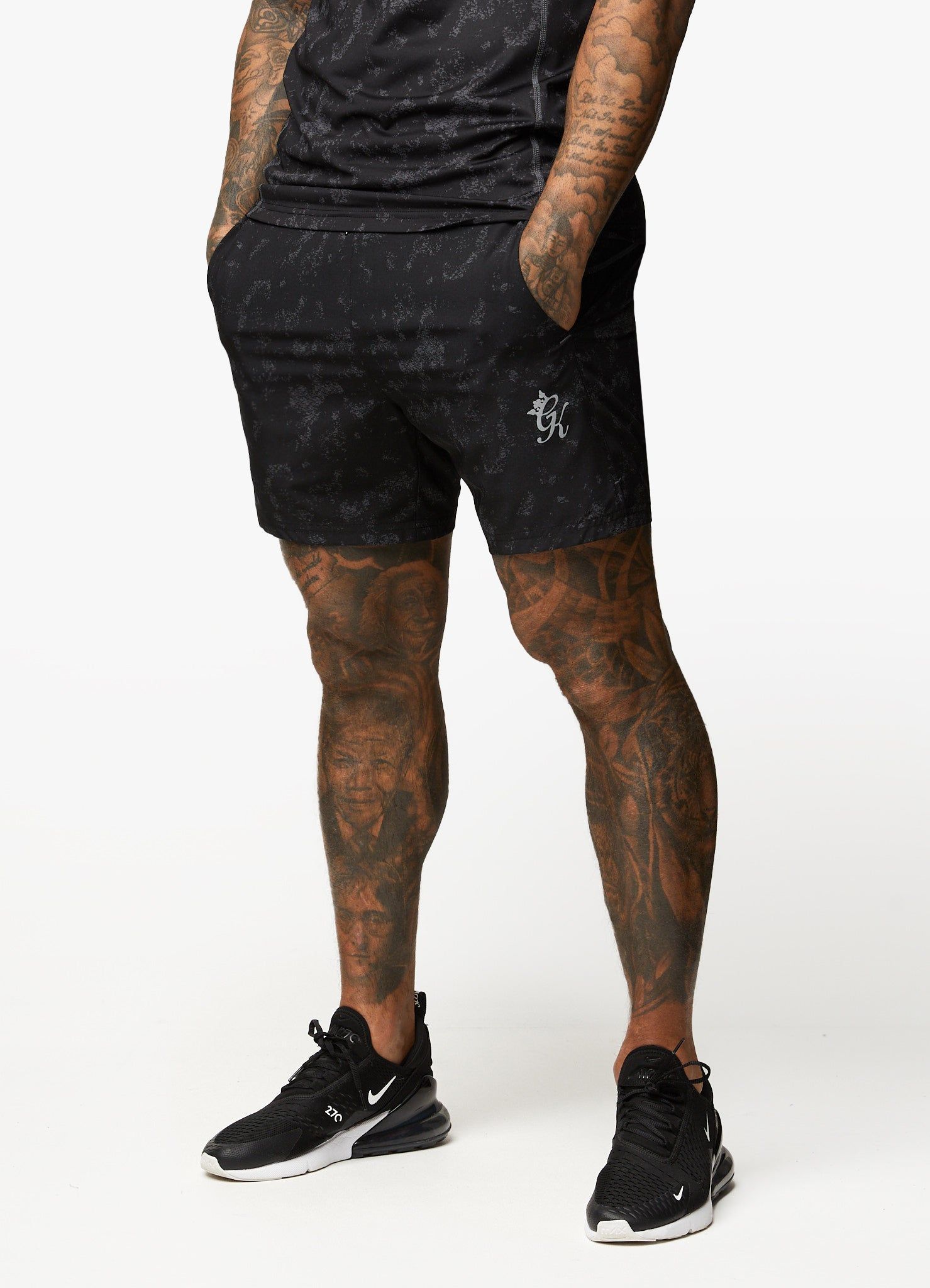 Gym King Inception Short - Black sold by The Gym King
