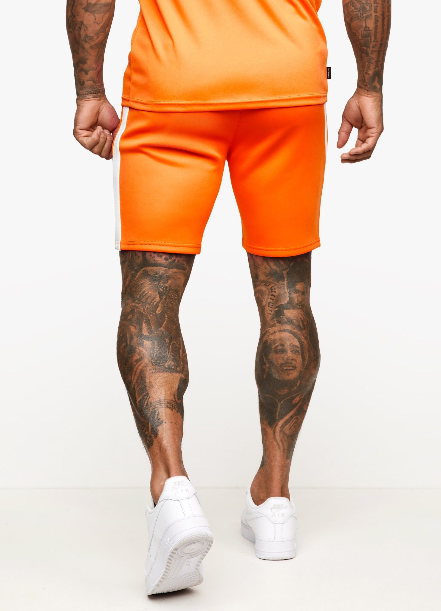 Gym King Core+ Poly Short - Satsuma Orange sold by The Gym King product image thumbnail 3