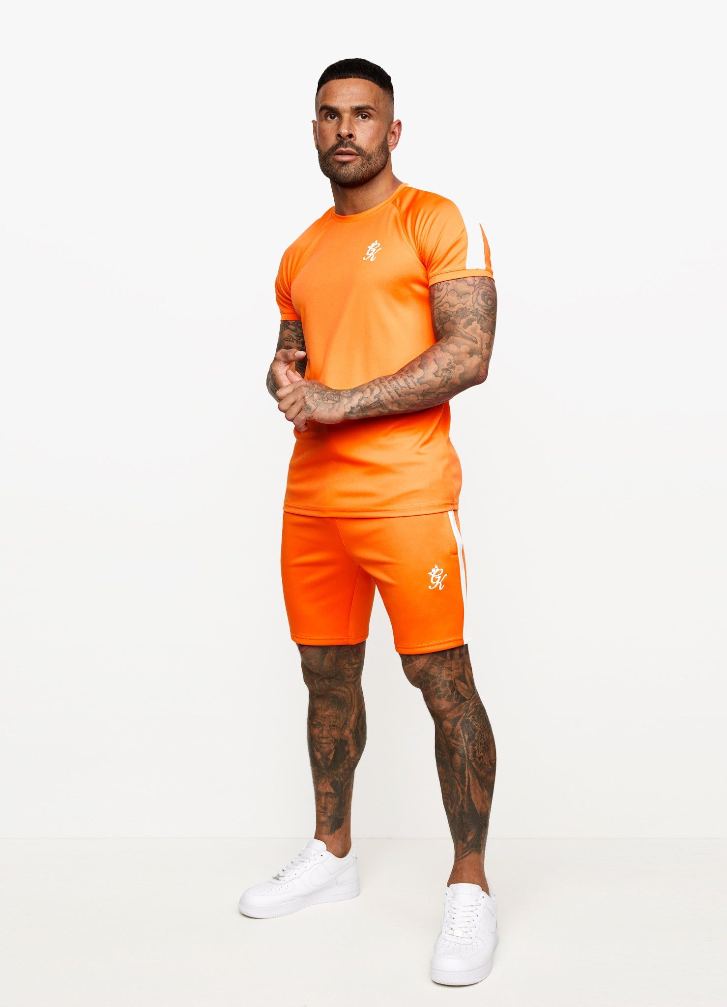 Gym King Core+ Poly Short - Satsuma Orange sold by The Gym King product image thumbnail 4