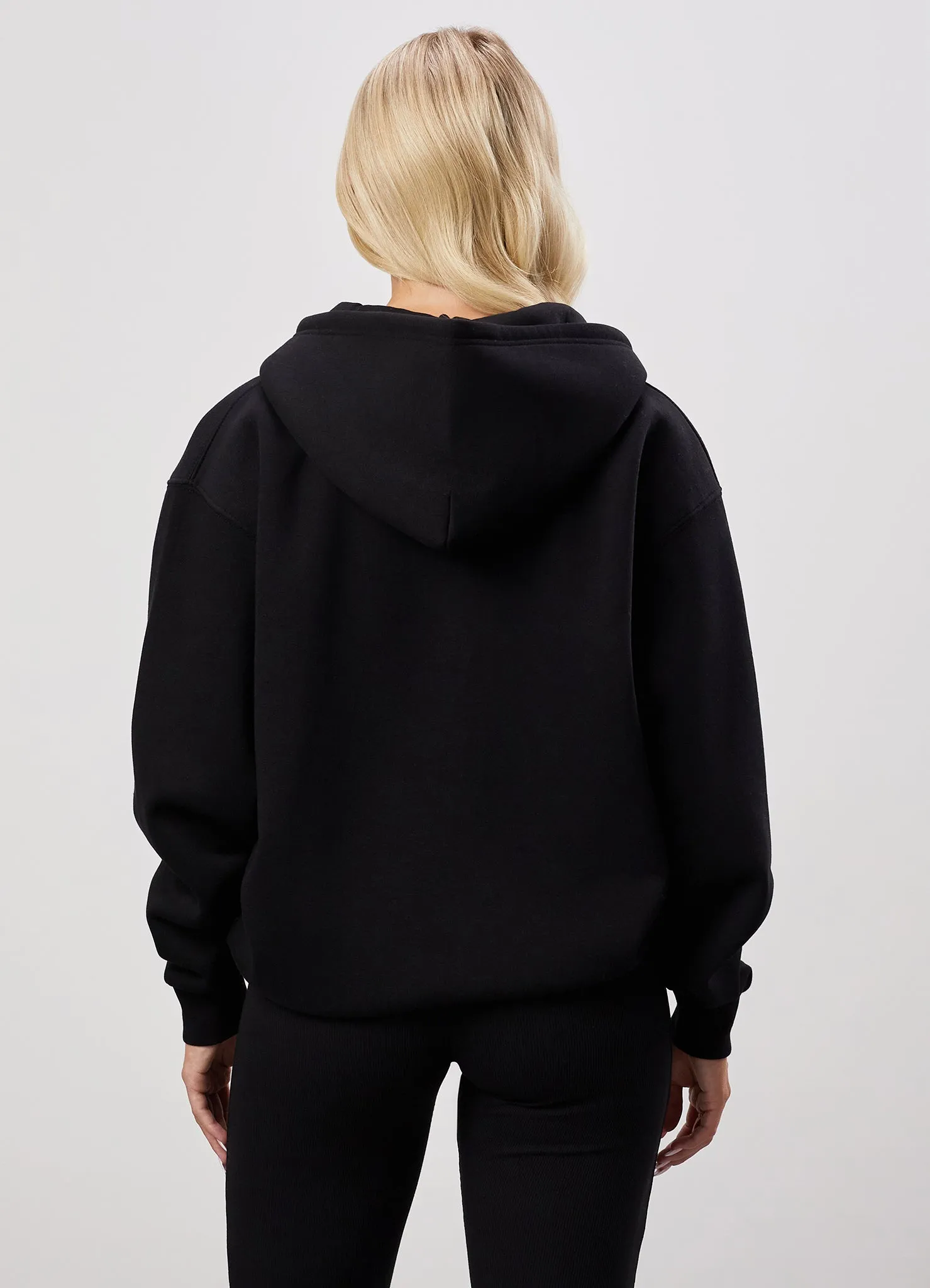 Gym King 365 Oversized Zip Up Hoodie - Black sold by The Gym King product image thumbnail 3