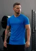 Gym King Energy Linear Tee - Royal Blue sold by The Gym King