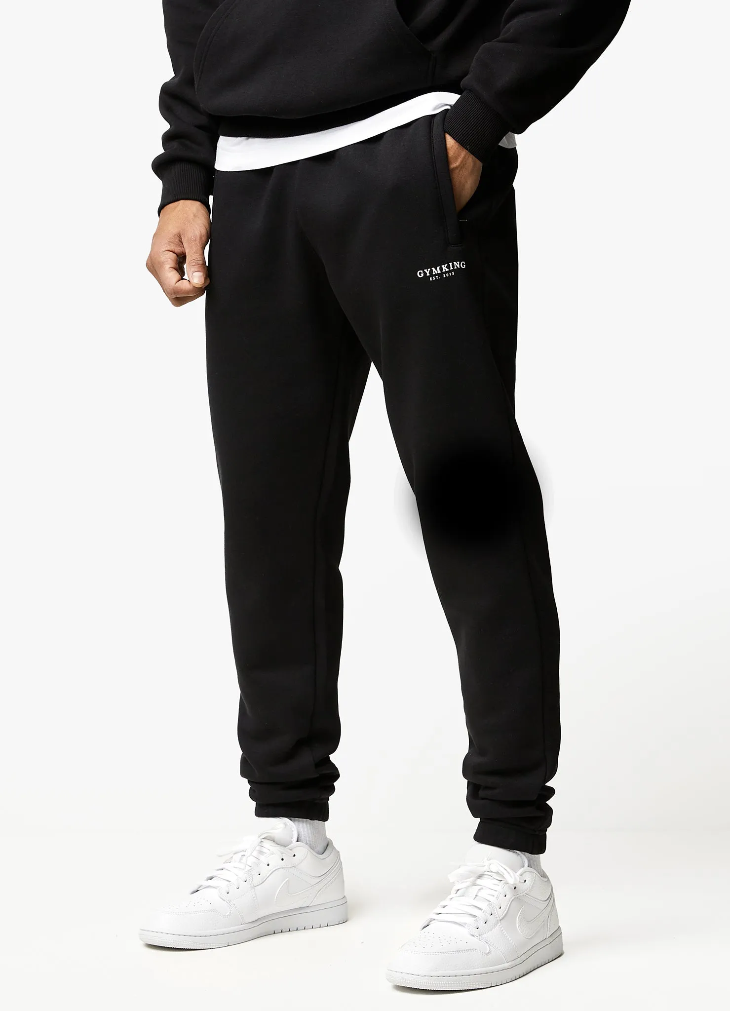 Gym King Oversized Logo Jogger - Black sold by The Gym King product image thumbnail 5
