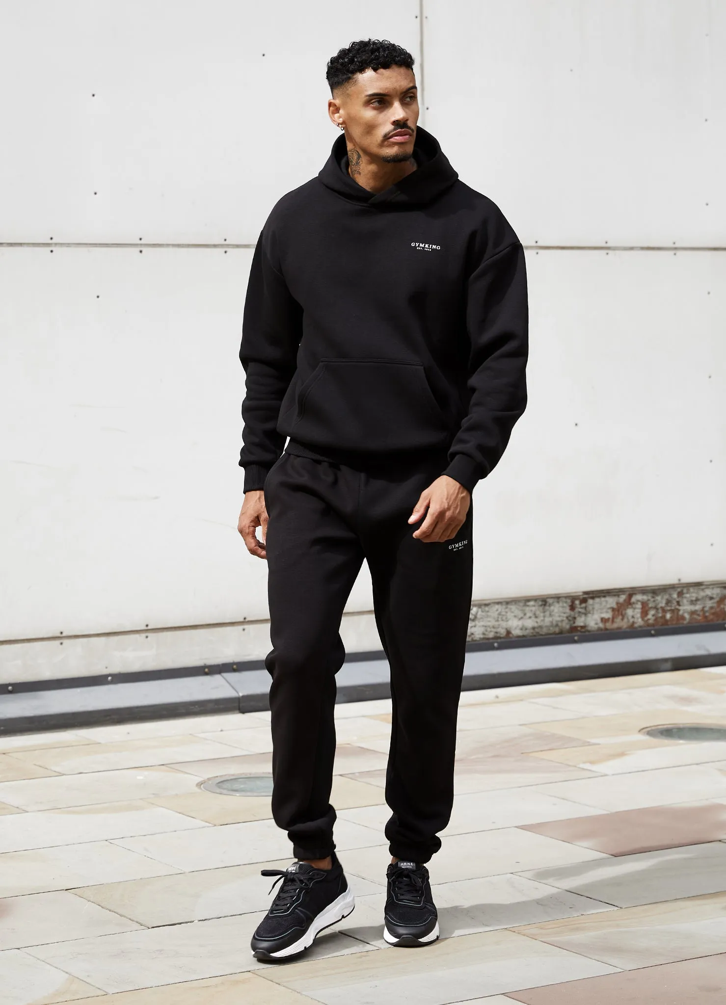 Gym King Oversized Logo Jogger - Black sold by The Gym King product image thumbnail 3