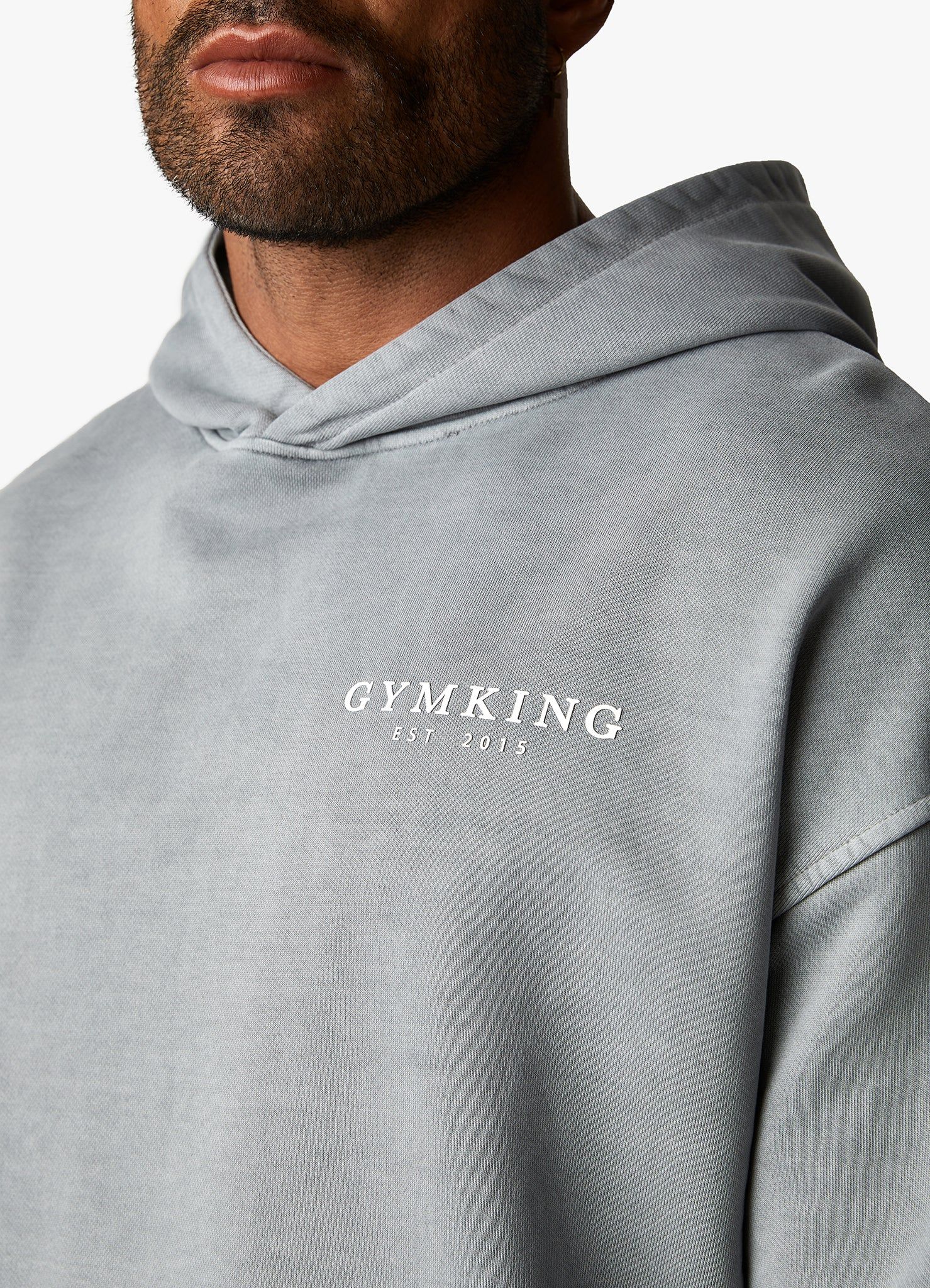 Gym King Est. Legacy Tracksuit - Washed Grey sold by The Gym King product image thumbnail 6