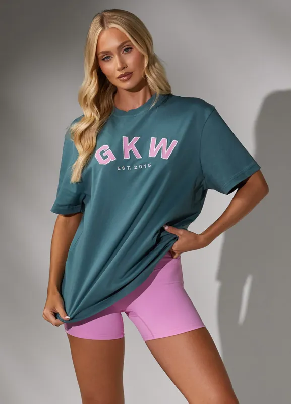 GKW Boyfriend Tee - Lake Blue sold by The Gym King