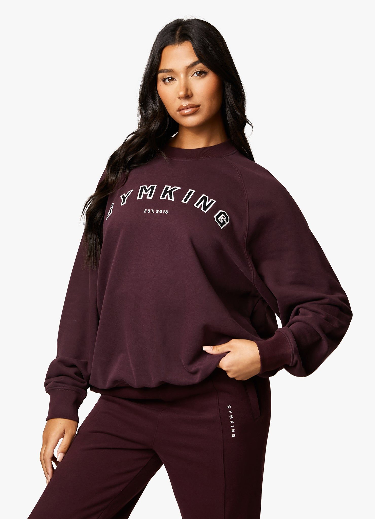 Gym King Shadow Crew - Dark Cherry sold by The Gym King