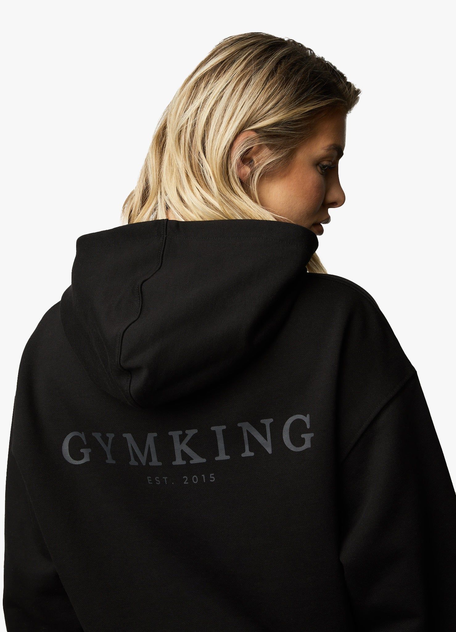 Gym King Established Relaxed Tracksuit - Black sold by The Gym King product image thumbnail 10
