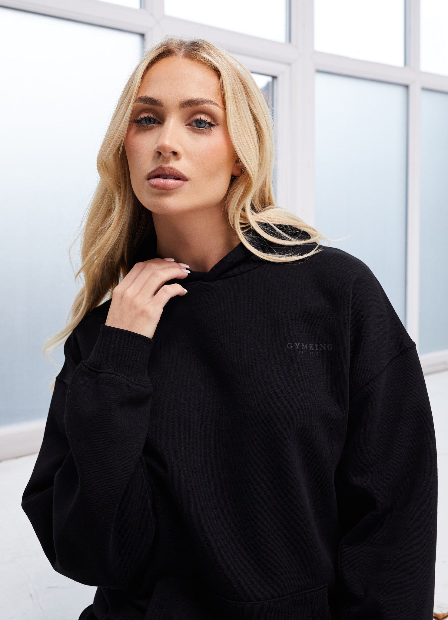 Gym King Established Relaxed Tracksuit - Black sold by The Gym King product image thumbnail 5