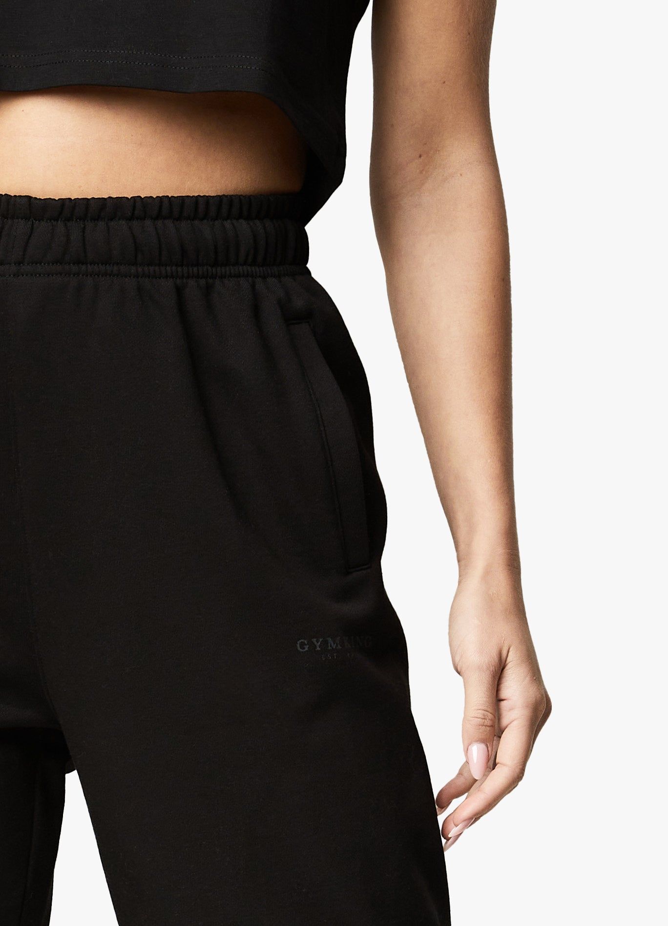 Gym King Established Relaxed Tracksuit - Black sold by The Gym King product image thumbnail 16