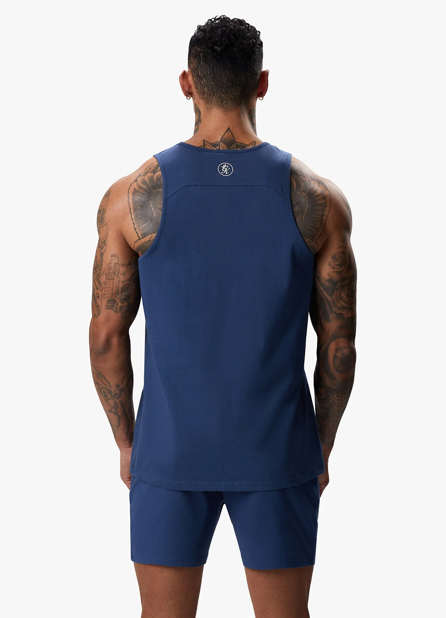 Gym King Pro Jersey Vest - Dark Indigo sold by The Gym King product image thumbnail 4