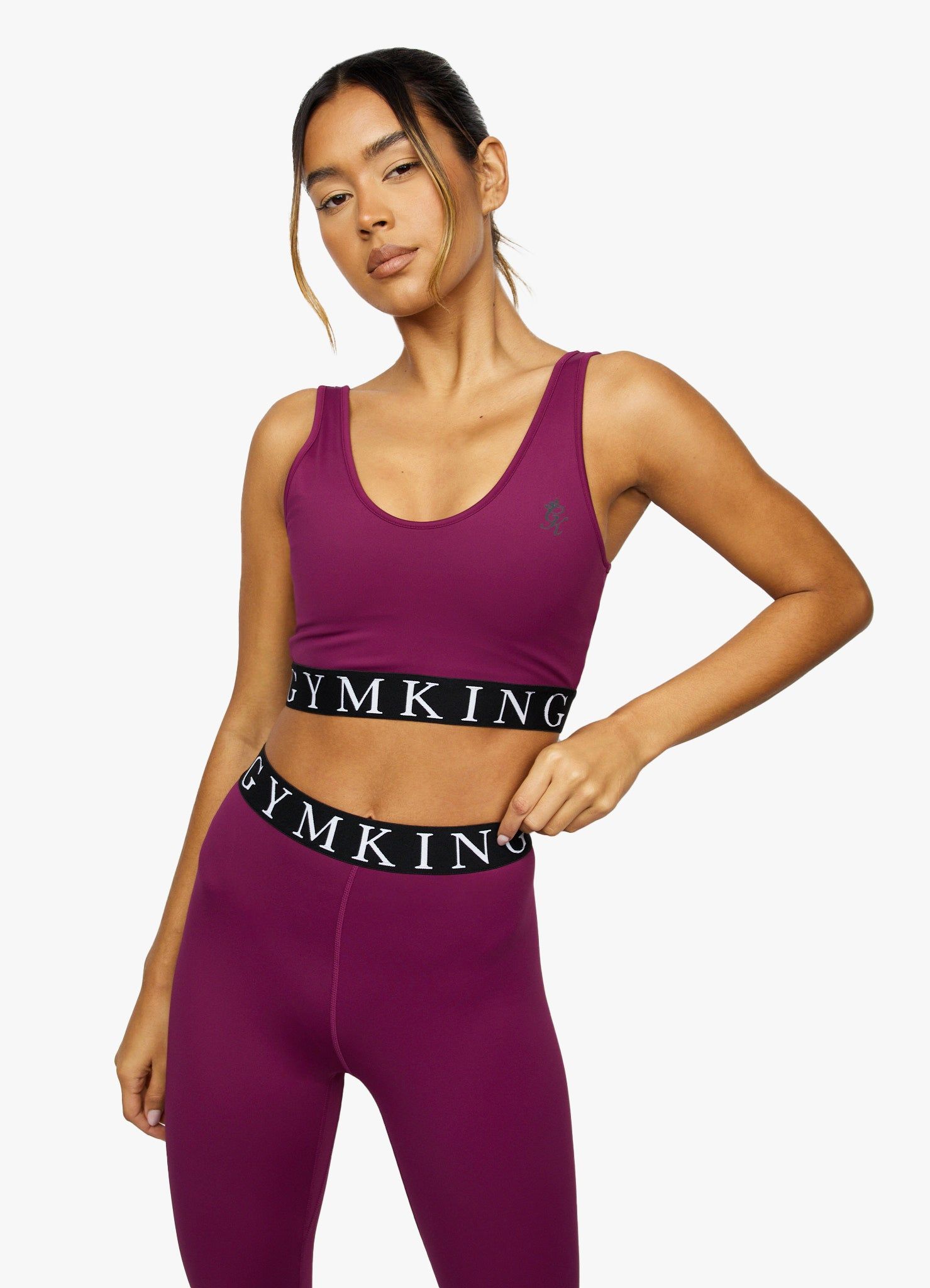 Gym King Impact Sports Bra - Plum sold by The Gym King