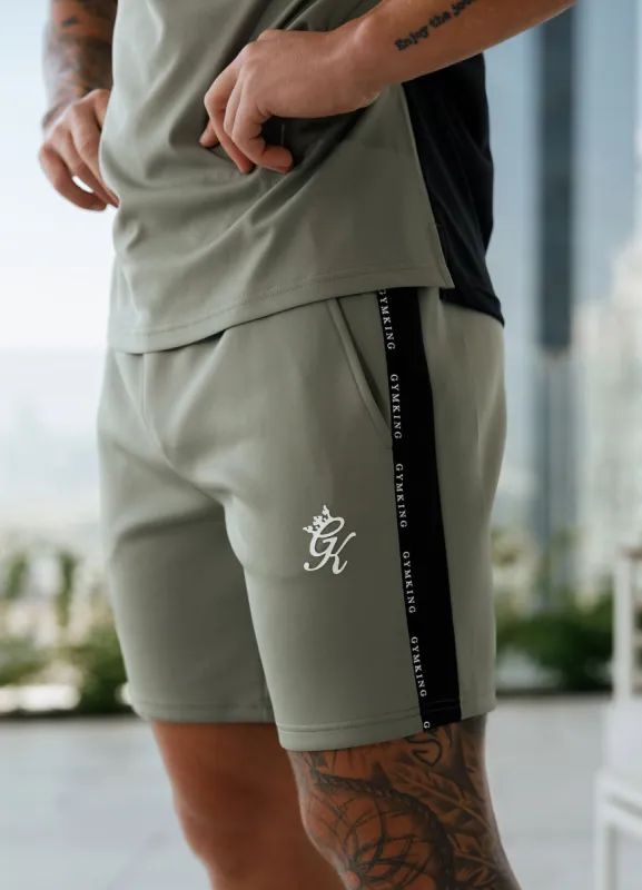 Gym King Taped Core Plus Short - Soft Khaki sold by The Gym King