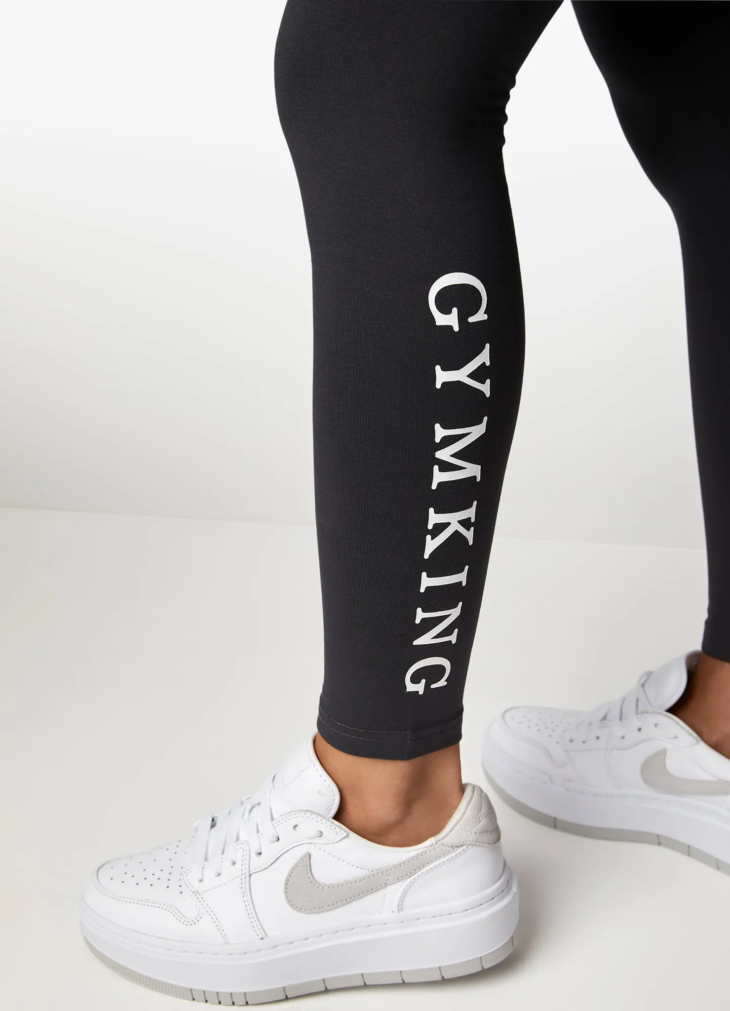 Gym King Established Jersey Legging - Dark Pewter sold by The Gym King product image thumbnail 5
