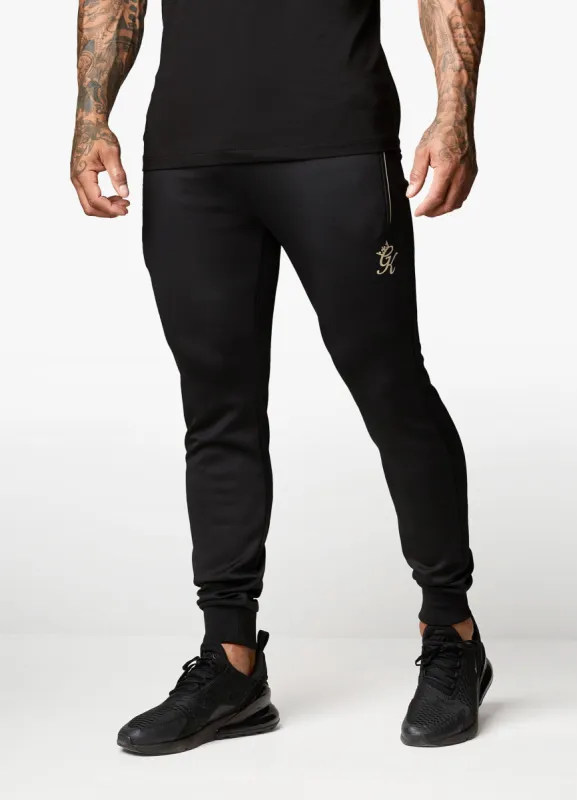 Gym King Poly Jogger - Black/Gold sold by The Gym King