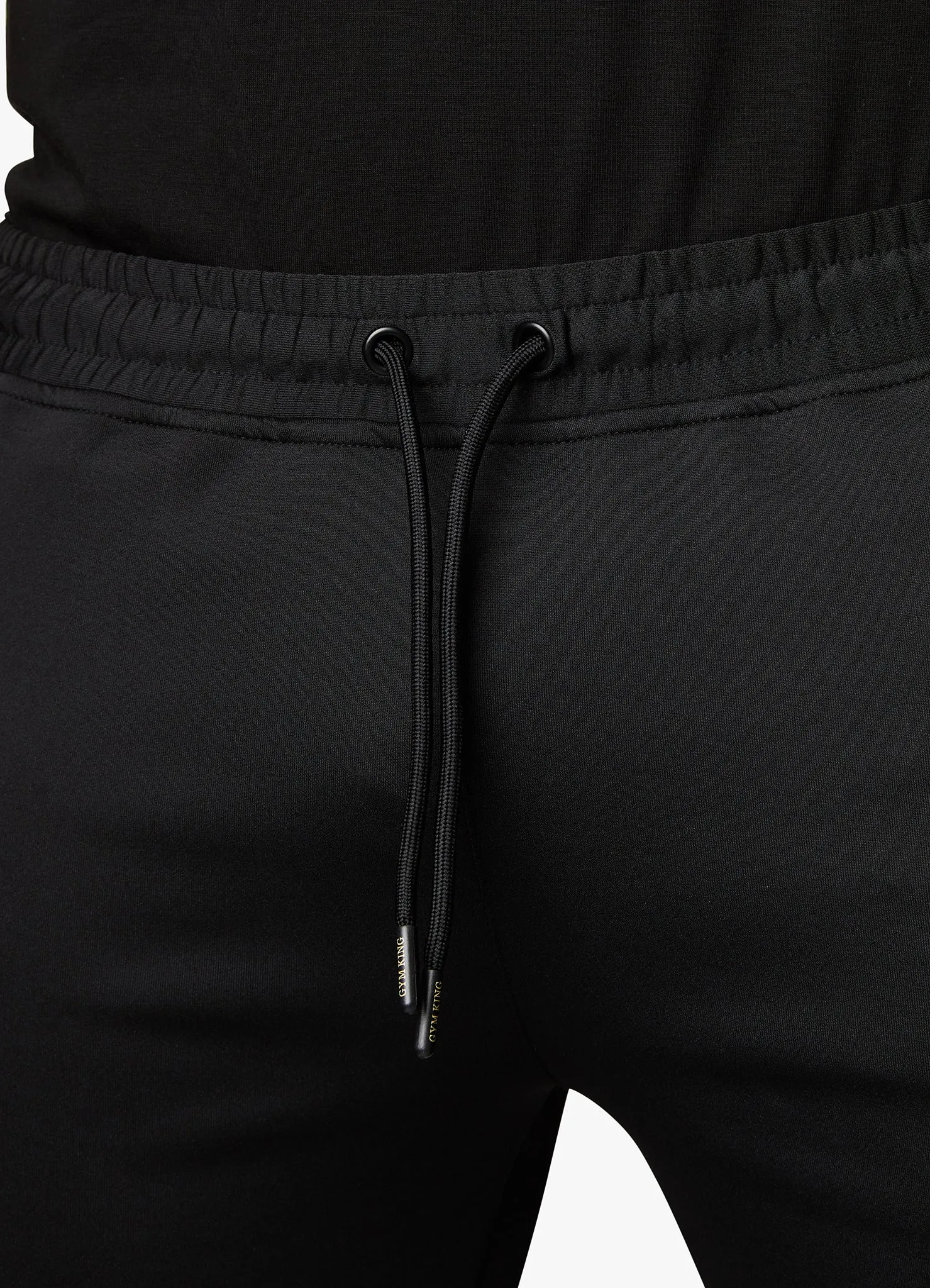 Gym King Poly Jogger - Black/Gold sold by The Gym King product image thumbnail 4
