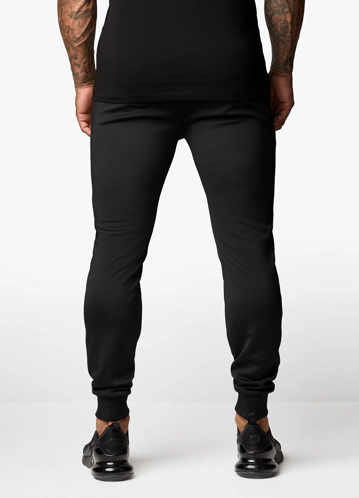 Gym King Poly Jogger - Black/Gold sold by The Gym King product image thumbnail 5