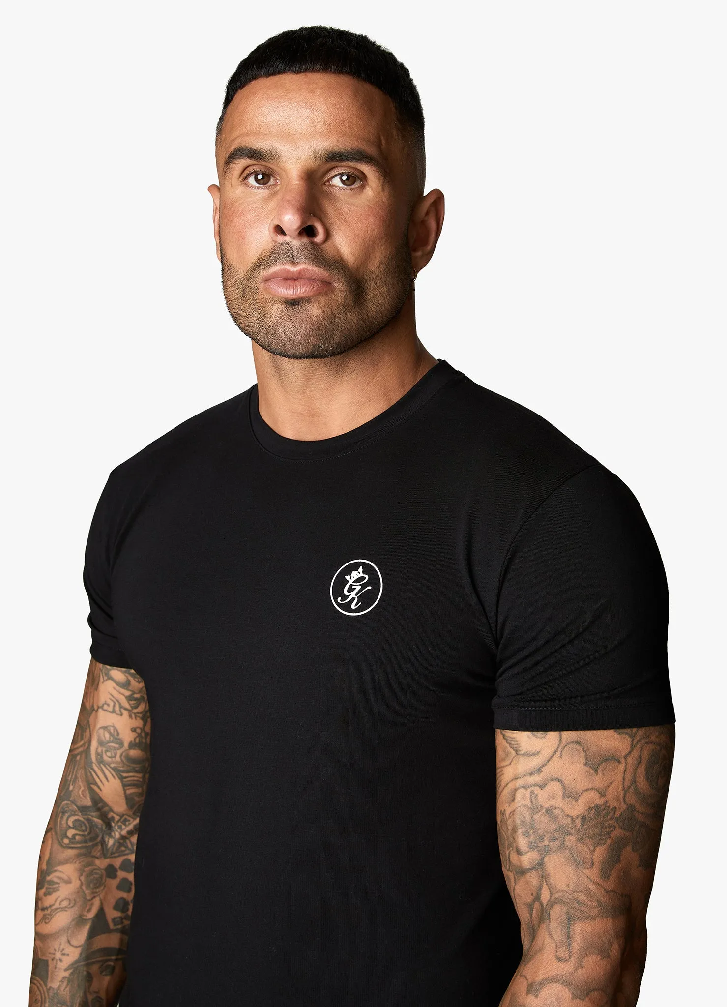 Gym King Nothing Beats Belief Tee - Black/White sold by The Gym King product image thumbnail 4