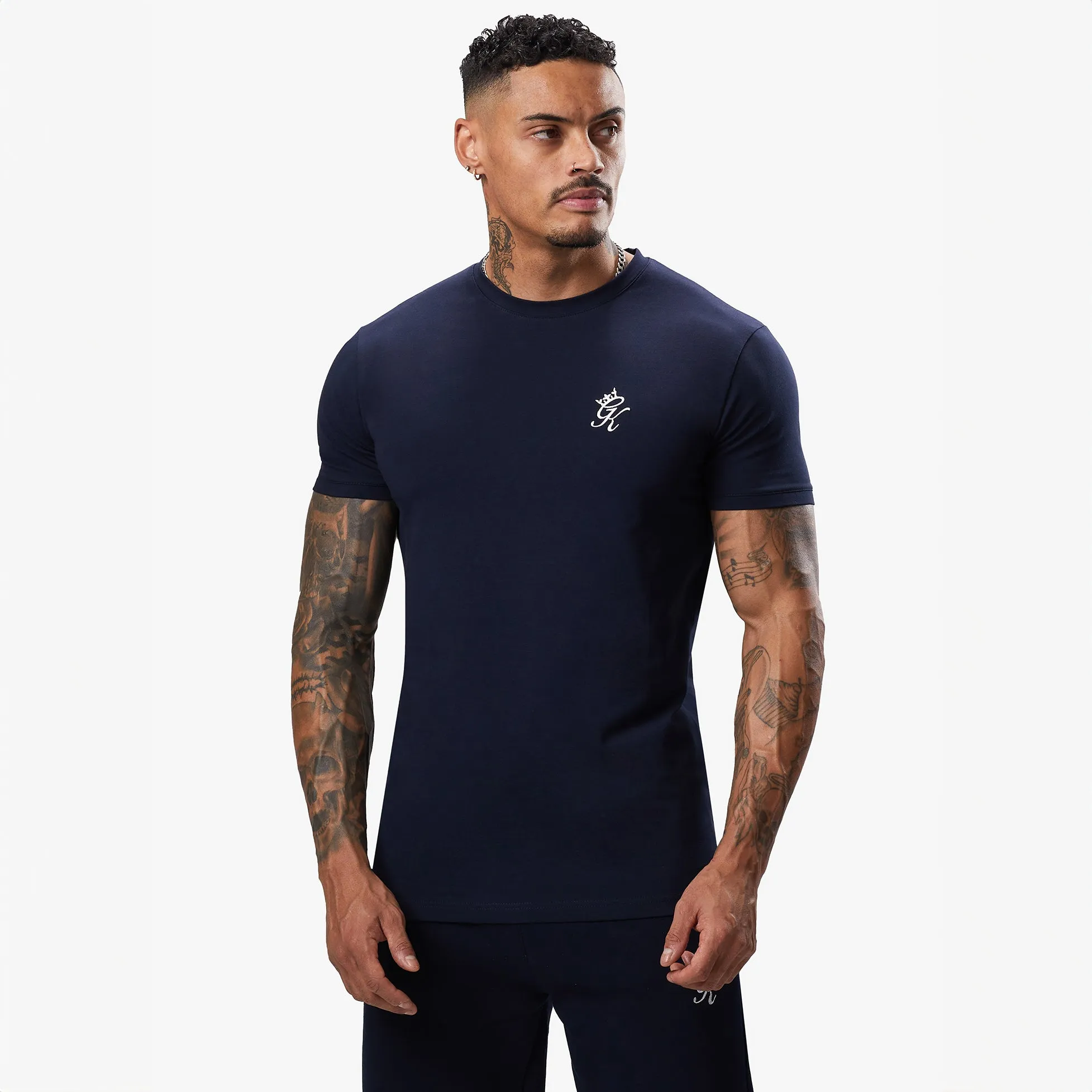 Gym King Fundamental Tee - Navy sold by The Gym King product image thumbnail 2