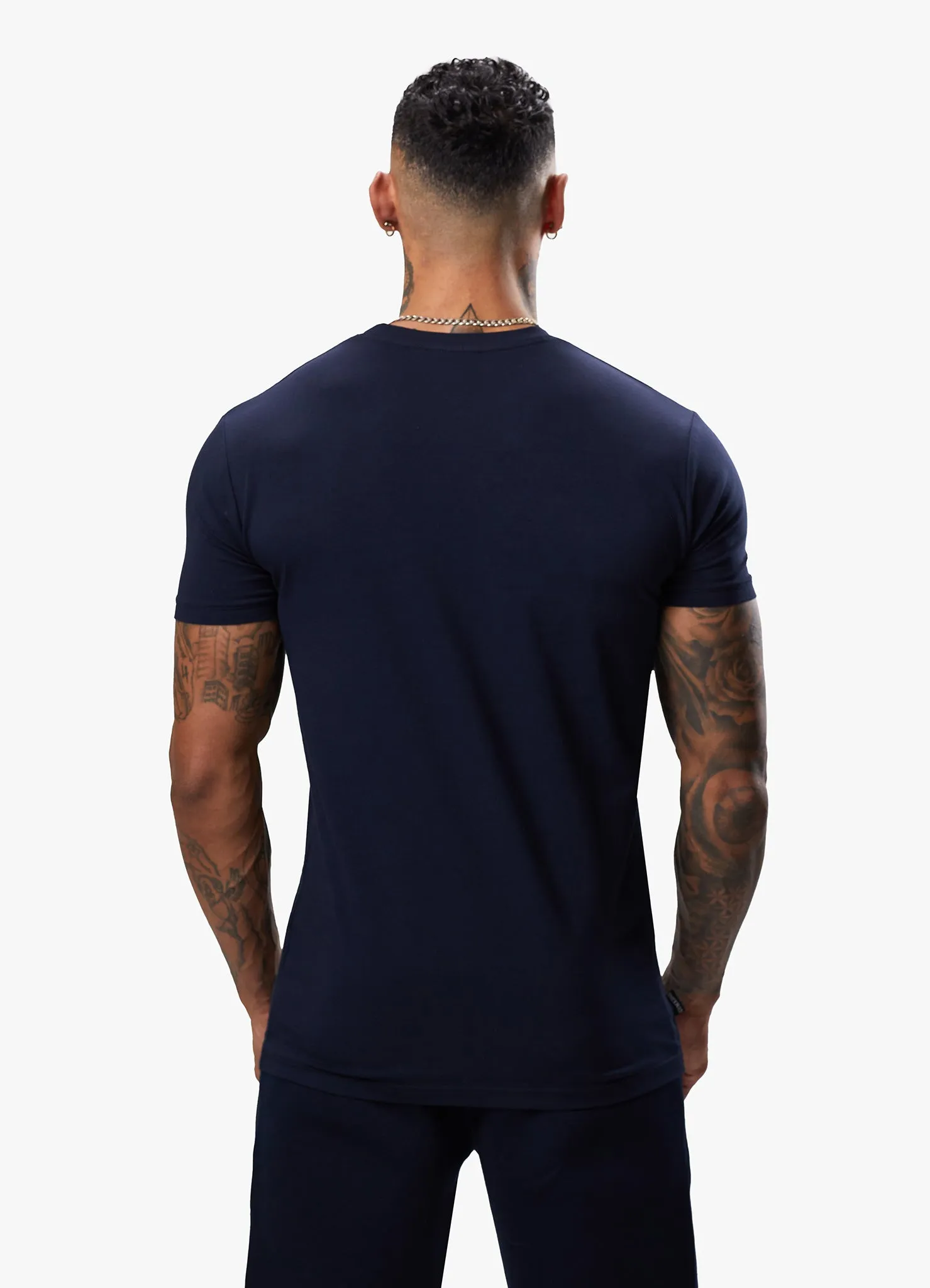 Gym King Fundamental Tee - Navy sold by The Gym King product image thumbnail 4