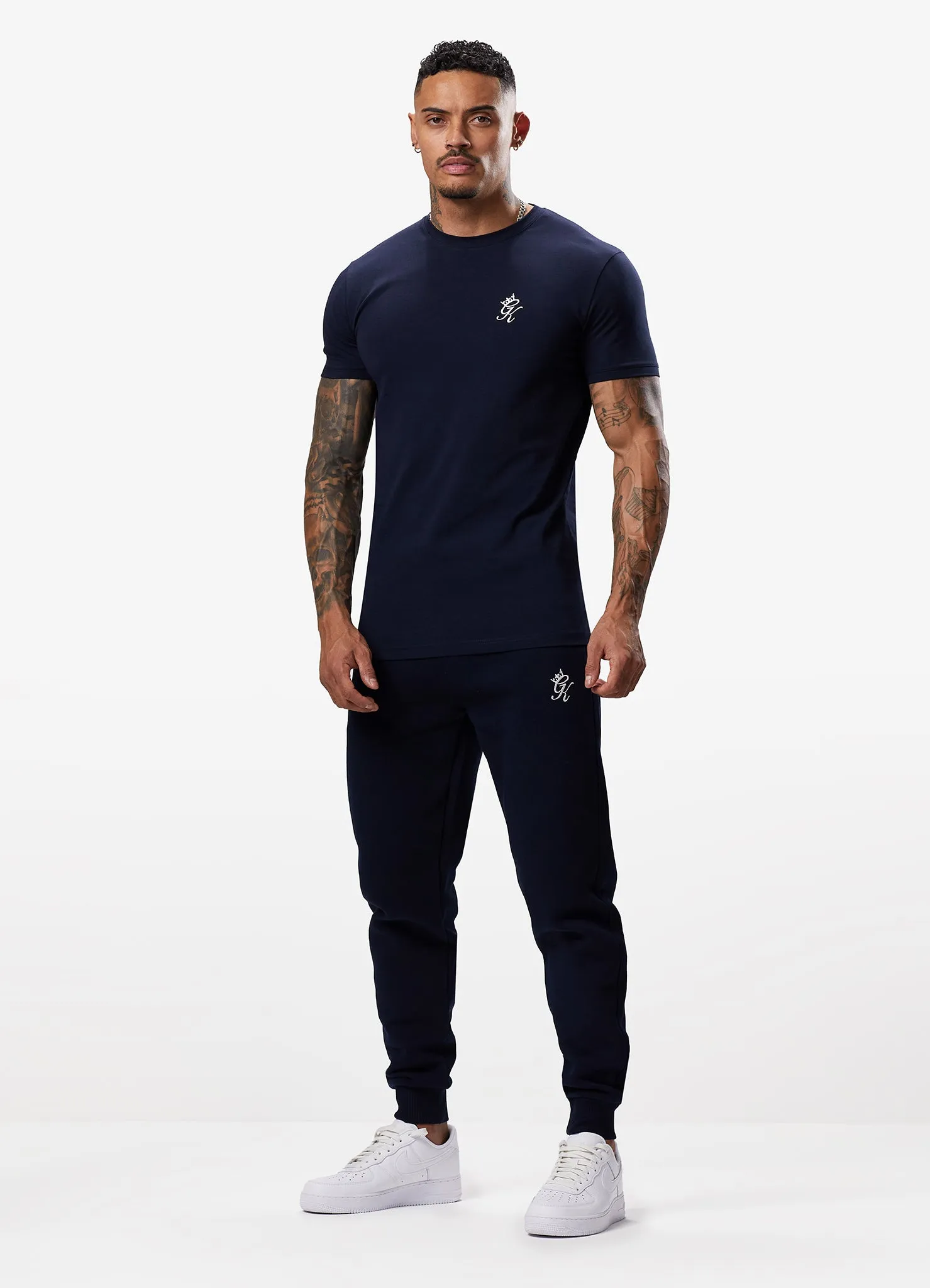 Gym King Fundamental Tee - Navy sold by The Gym King product image thumbnail 3