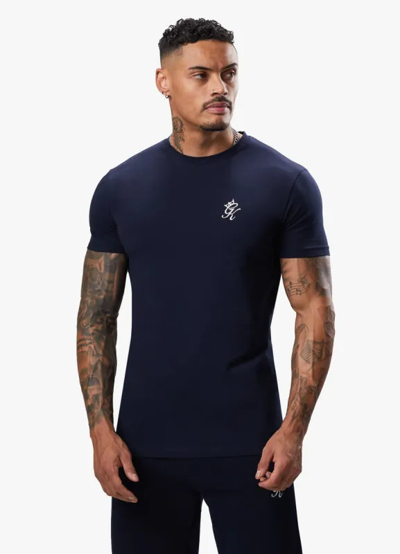 Gym King Fundamental Tee - Navy sold by The Gym King