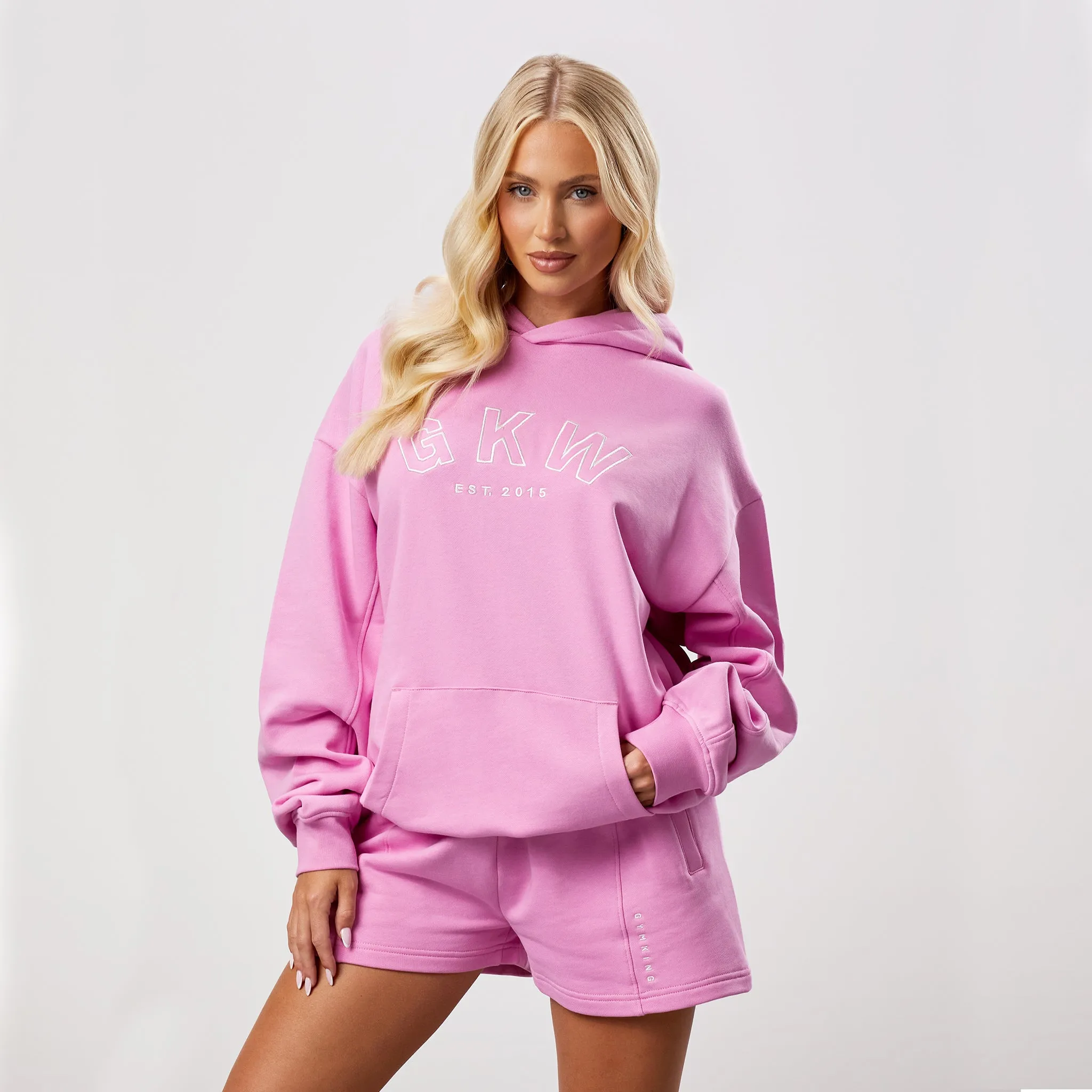 GKW Relaxed Fit Hood - Pink Rose sold by The Gym King product image thumbnail 2