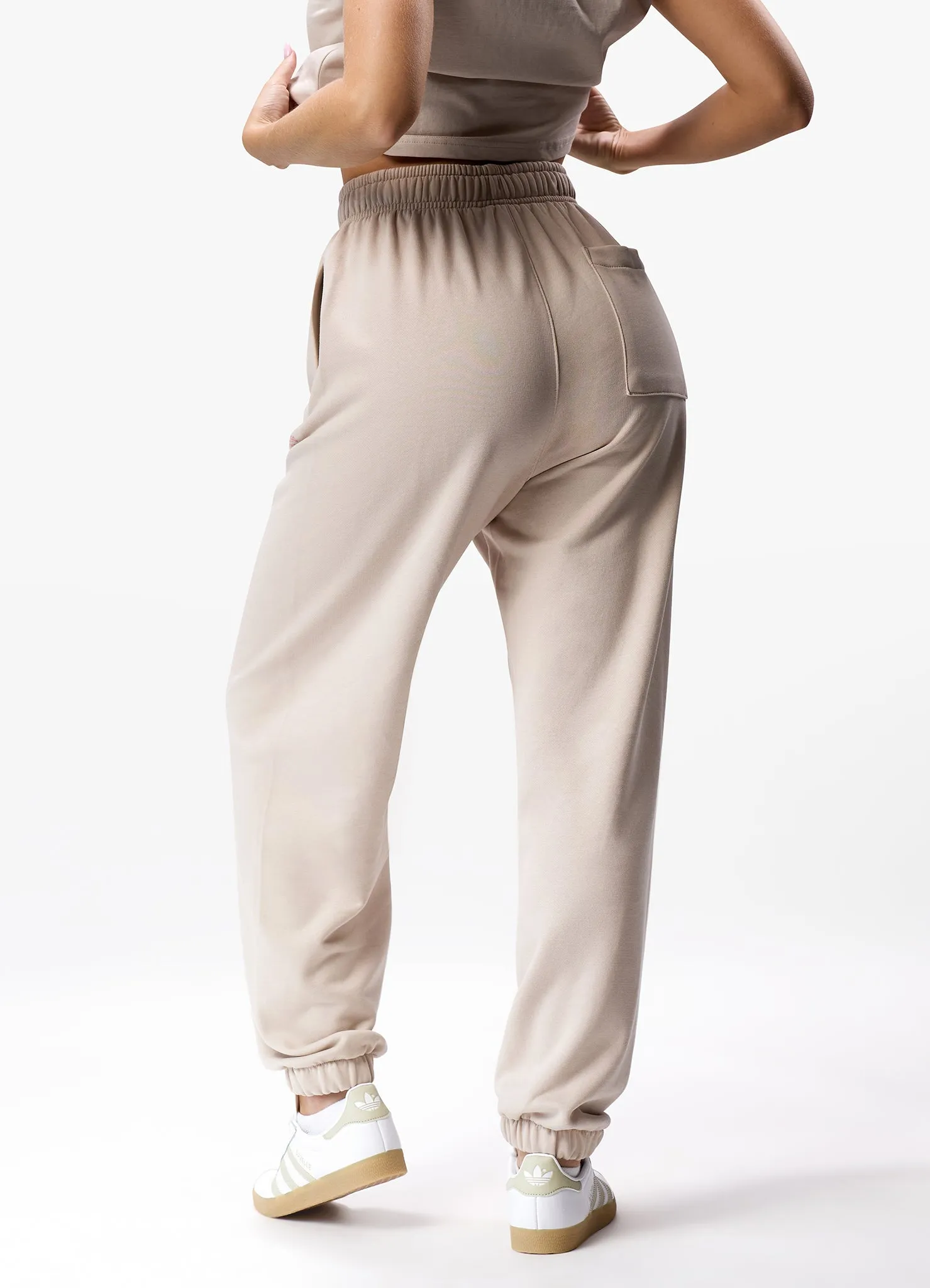 Gym King Established Relaxed Fit Jogger - Clay sold by The Gym King product image thumbnail 3