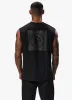 Gym King Box Logo Jersey Vest - Black sold by The Gym King