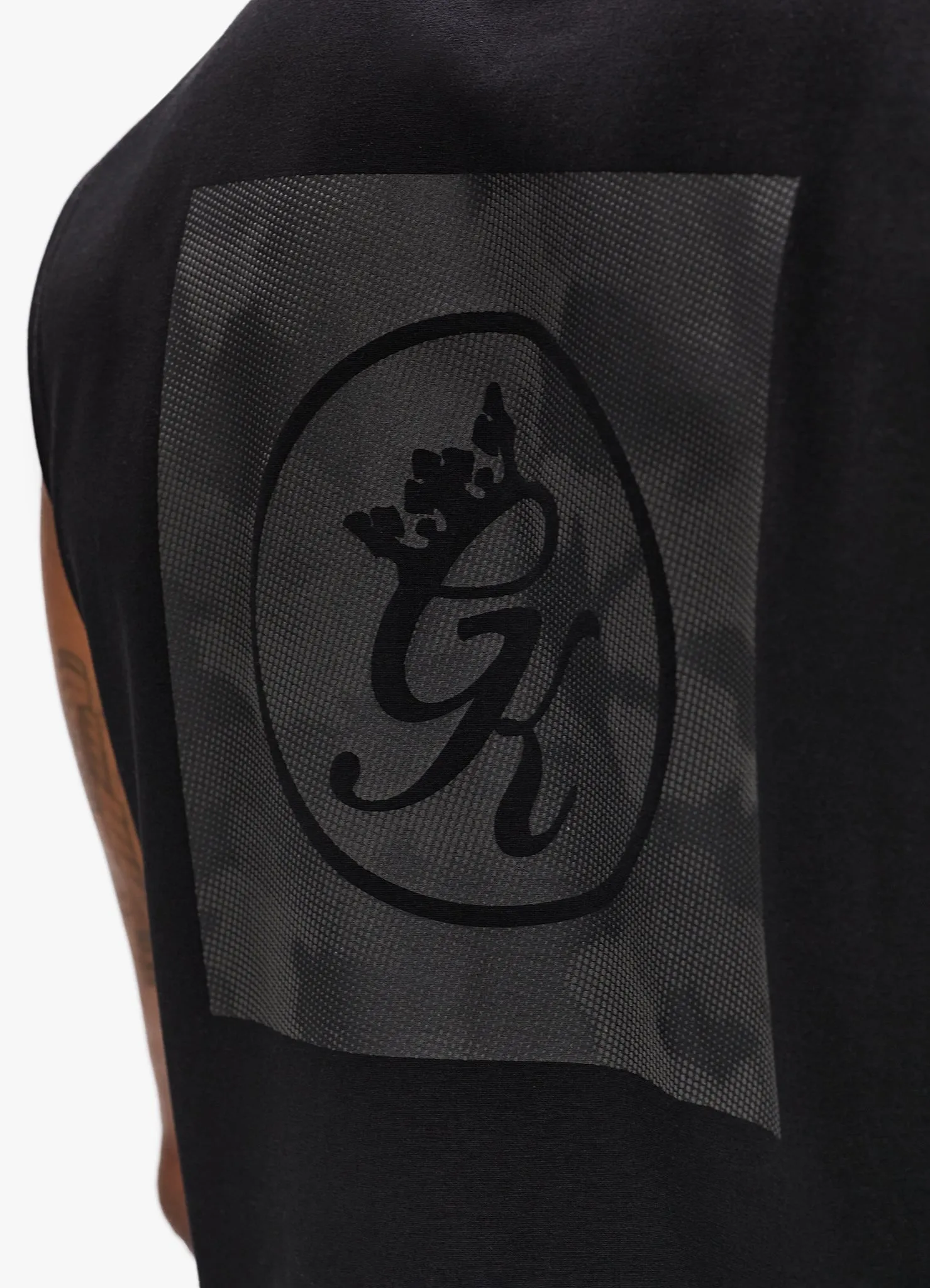 Gym King Box Logo Jersey Vest - Black sold by The Gym King product image thumbnail 4