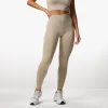 Gym King Formation Rib Legging - Oatmeal Marl sold by The Gym King