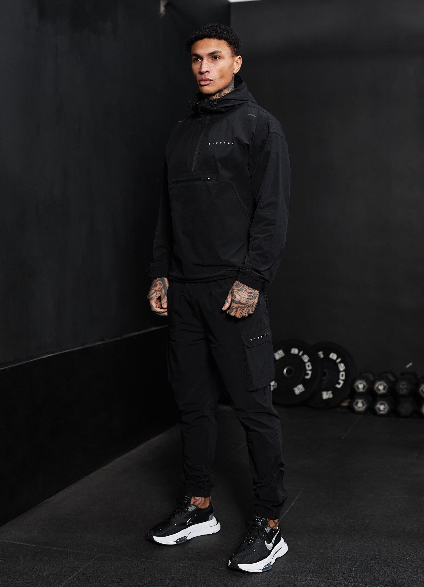 Gym King Rebellion Overhead Jacket - Black sold by The Gym King product image thumbnail 6