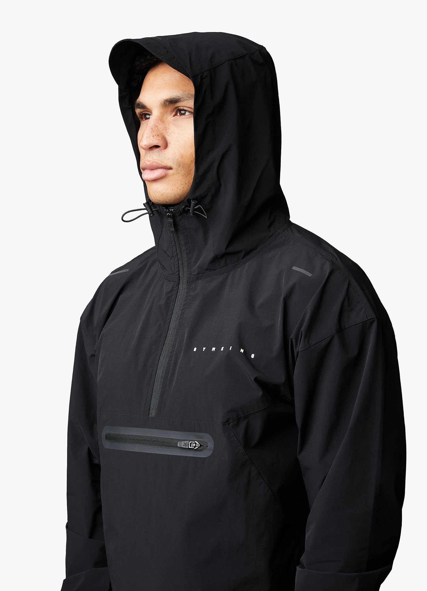Gym King Rebellion Overhead Jacket - Black sold by The Gym King product image thumbnail 17