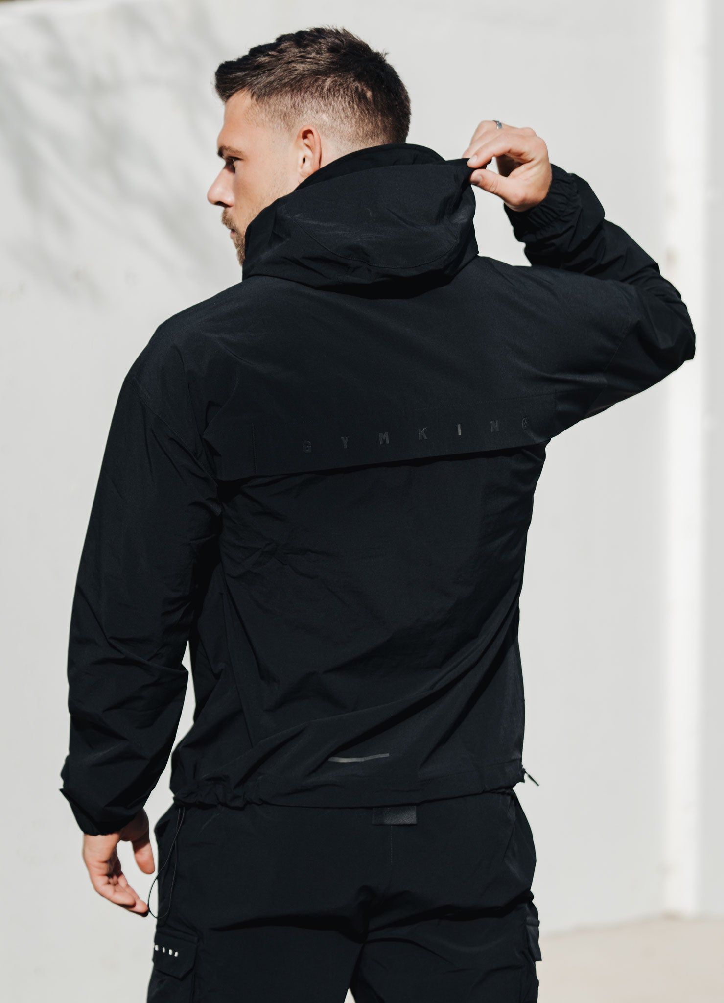 Gym King Rebellion Overhead Jacket - Black sold by The Gym King product image thumbnail 3