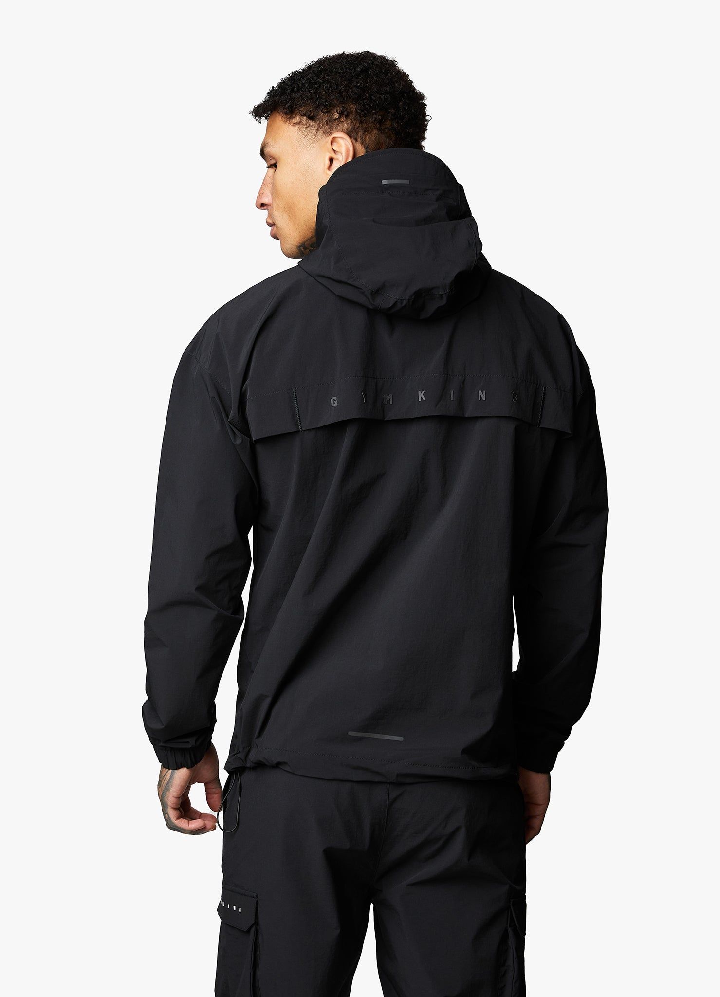 Gym King Rebellion Overhead Jacket - Black sold by The Gym King product image thumbnail 9